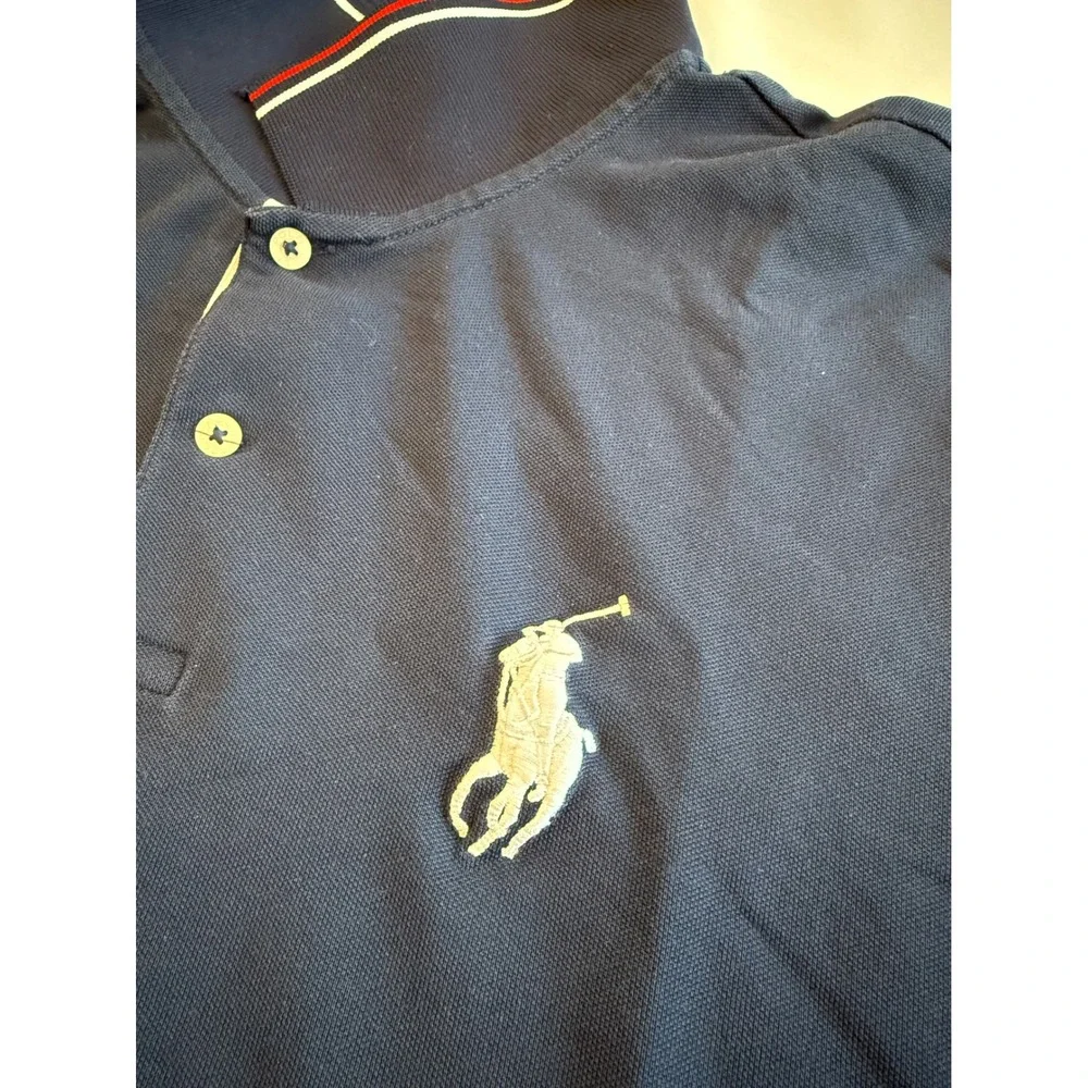 Polo Golf Ralph Lauren Ryder Cup 2014 Shirt L Performance Del Mar Country Club